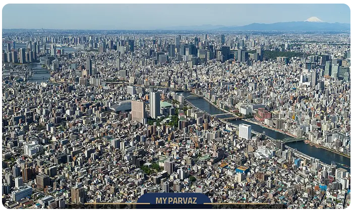 The size of Tokyo